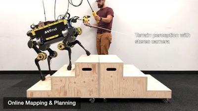 Rough-terrain locomotion planner.