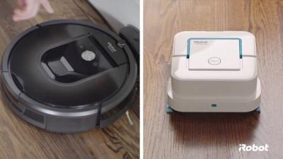 iRobot floor care overview.