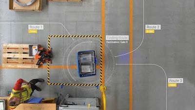 Freight robots at DHL.