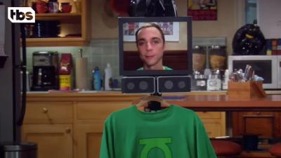 Texas, a precursor of Beam, on Big Bang Theory as "Shelbot."