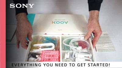 KOOV kit unboxing.