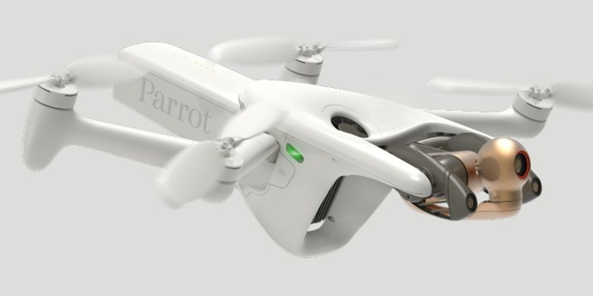 Parrot Announces A Bug-Inspired 4G Drone