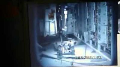 PackBots driving inside Fukushima Reactor No. 3.