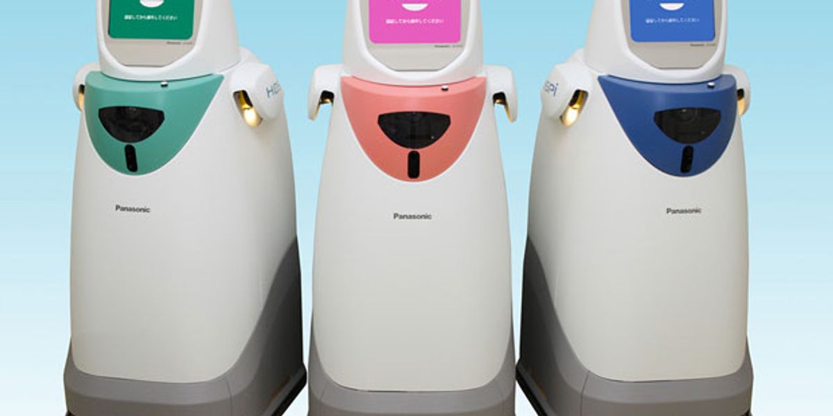 Panasonic Revives Hospital Delivery Robot