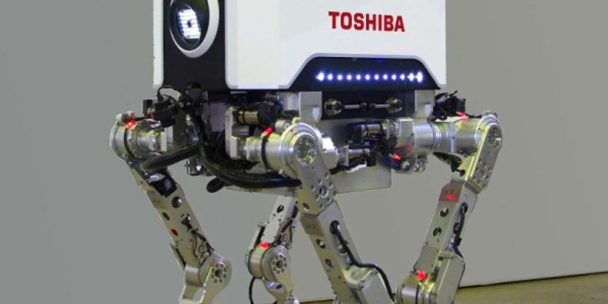 Toshiba Unveils Robot for Disaster Response