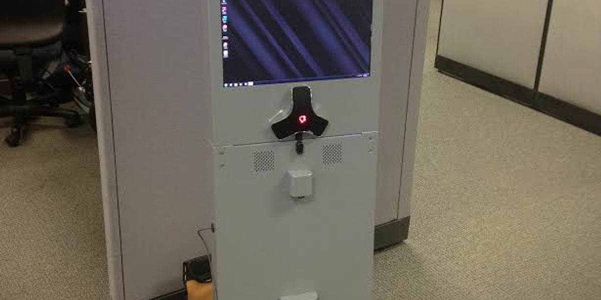 Anybots' New Monolithic Telepresence Robot: Q(X)