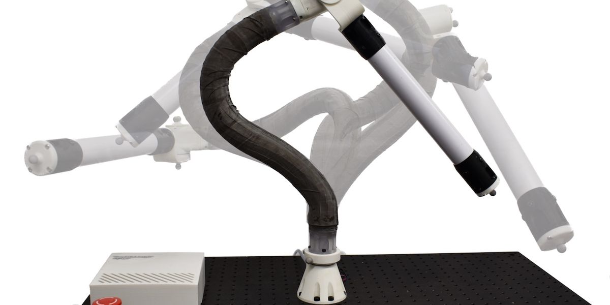 Malleable Structure Makes Robot Arm More Versatile