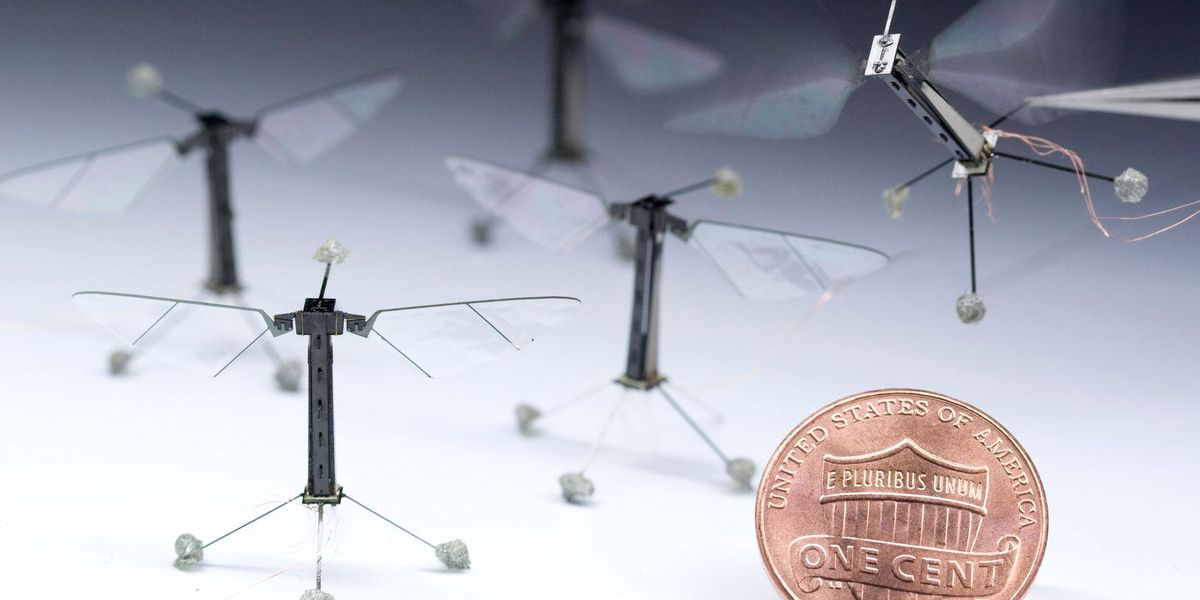 RoboBee Can Now Pivot on a Dime