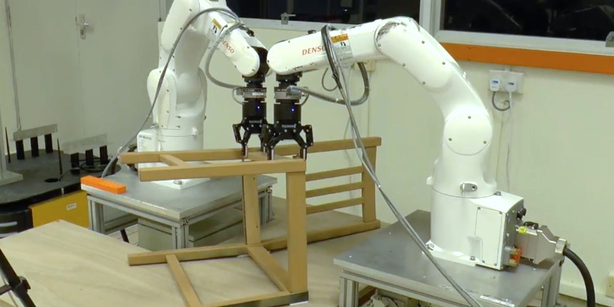 Robots Continue Attempting to Master Ikea Furniture Assembly